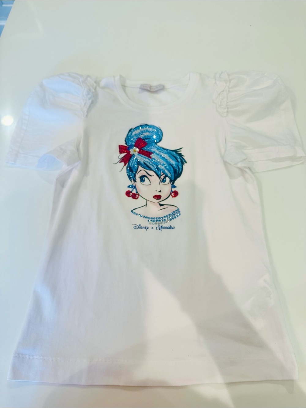 MonnaLisa x Disney Tinkerbell Print T shirt